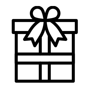 Gift Box,present,box,bow,ribbon icon