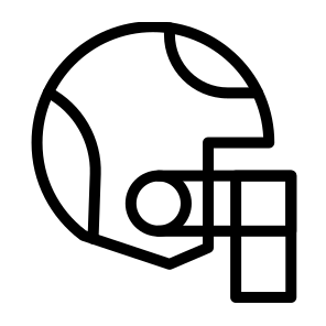 Helmet,sports And Competition,safety,equipment,protection icon