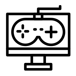 Portal,lcd,gaming,screen,monitor icon