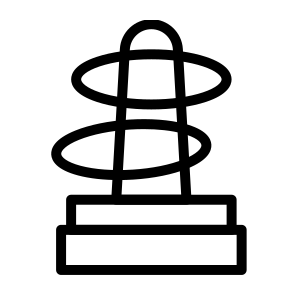 Ring,fairground,hoop,entertainment,game icon