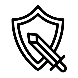 Shield,protection,security,defense,weapons icon