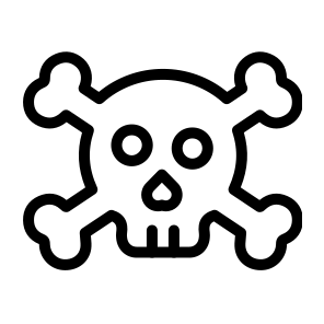 Skull,skull And Bones,game Over,bone,danger icon