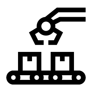Conveyor Belt, Conveyor, Belt, Automated, Transportation, Movement, Industry, Factory, Assembly icon