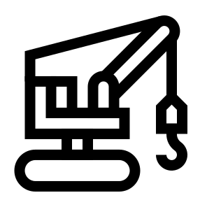 Crane Machine, Crane, Machine, Equipment, Lifting, Heavy, Construction, Mechanism, Hoist icon