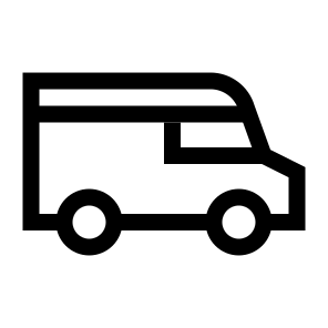 Delivery Van, Delivery, Van, Transport, Vehicle, Distribution, Shipment, Logistic, Cargo icon
