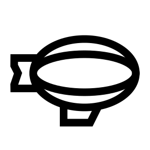 Flying Airship, Airship, Flying, Aircraft, Dirigible, Zeppelin, Balloon, Sky, Transport icon