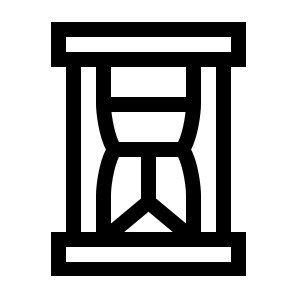 Hourglass, Time, Hourglass, Sand, Timer, Countdown, Measure, Symbol, Passing icon