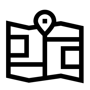 Tri Folded Map, Map, Tri Folded, Navigation, Journey, Route, Travel, Location, Guide icon