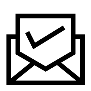 Verified Email, Verified, Email, Confirmation, Authentication, Secure, Digital, Communication, Electronic icon