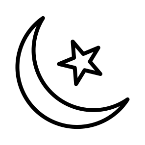 Crescent Moon,moon,crescent,cultures,ramadan icon
