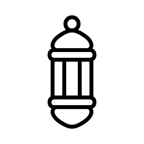 Lamp,lantern,ramadan,islam,oil Lamp icon