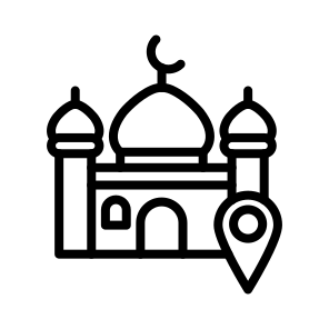 Mosque Location,mosque,muslim,placeholder,location icon