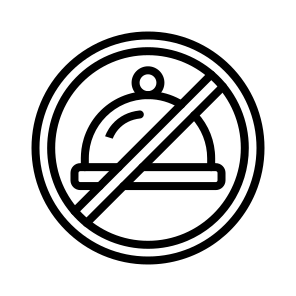 No Eating,food,no Food,prohibition,no icon