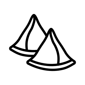 Samosa,cultures,food,ramadan,nutrition icon