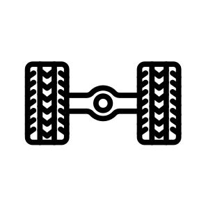 Axle,drivetrain,shaft,wheel,car Part icon