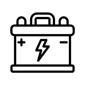 Battery,energy,power,electronics,car Battery icon