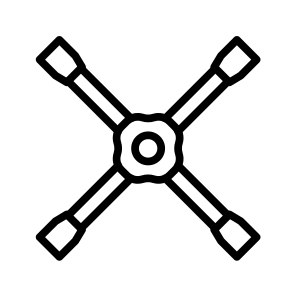 Lug Wrench,work Tool,repair Tool,maintenance,work Tool icon