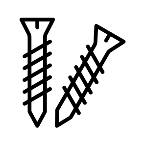 Screw,steel,wood,work Tools,screws icon