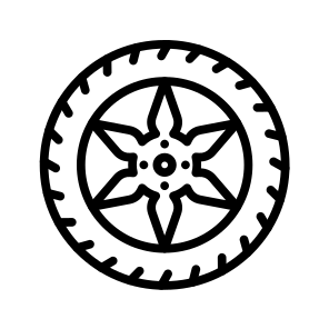Wheel,tire,wheels,car,part icon