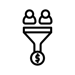 Conversion,funnel,seo And Web,filter,ui And Ux icon