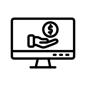 Debt,borrow,money,invest,ui And Ux icon