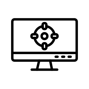 Focus,goal,aim,ui And Ux,design icon