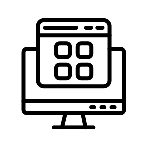 Layout,template,web Design,stencil,ui And Ux icon