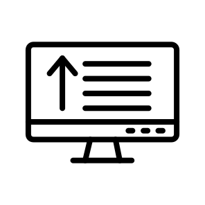 Vertical,text,list,direction,ui And Ux icon
