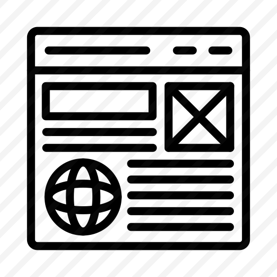 Wireframe,browser,internet,web Page,ui And Ux preview