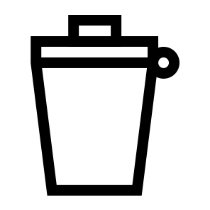Bin, Bin, Container, Waste, Storage, Receptacle, Disposal, Garbage, Rubbish icon