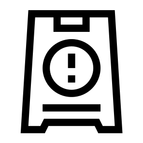 Caution Sign, Caution, Sign, Warning, Alert, Danger, Safety, Attention, Notice icon