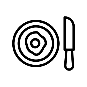 Breakfast,fried Egg,food And Restaurant,dish,fried icon