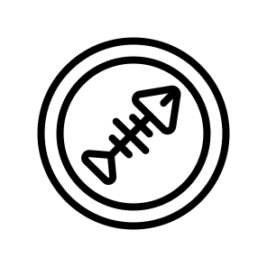 Fish,dish,plate,healthy Food,food And Restaurant icon
