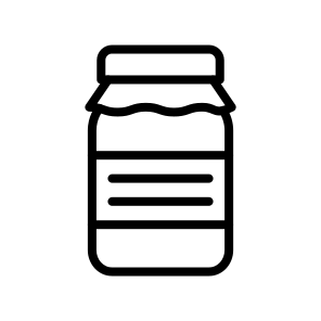 Jar,jam,food And Restaurant,conserve,breakfast icon
