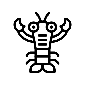 Lobster,sea Food,nutrition,food And Restaurant,gastronomy icon