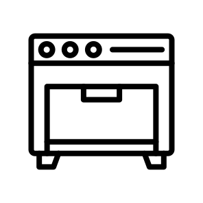 Oven,cooking,kitchenware,furniture And Household,device icon