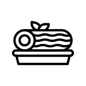 Roll Cake,dessert,bakery,food And Restaurant,sweet icon