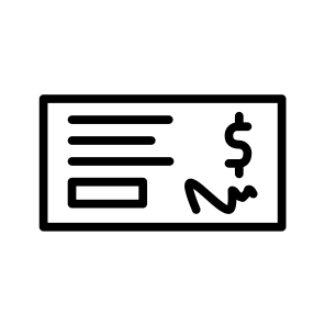 Bank Cheque,bank,cheque,money,banking icon
