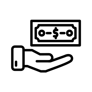 Bribe,corruption,money,mafia,illegal icon