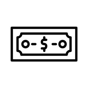 Dollar,money,currency,note,business And Finance icon