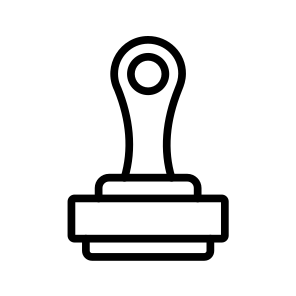 Stamp,rubber Stamp,banking,tool,finance icon