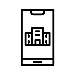 App,hotel App,mobile App,hotel,mobile Phone App icon