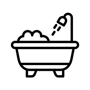 Bathtub,bathroom,bath,clean,hotel icon