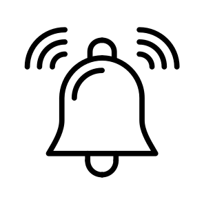 Bell,notification,alarm,ringing Bell,ringing icon