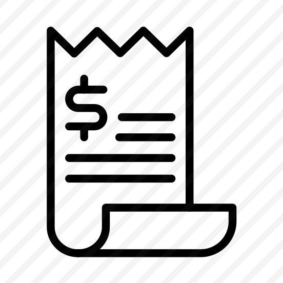 Bill,receipt,invoice,payment,hotel Bill preview