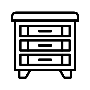 Drawers,drawer,chest Of Drawers,furniture,furniture And Household icon