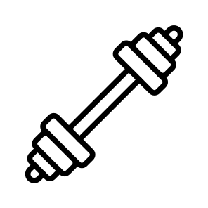 Gym,dumbbell,weights,dumbbells,hotel icon