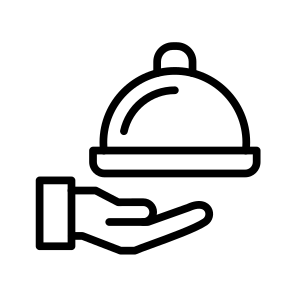 Room Service,food Service,hotel,food Tray,food And Restaurant icon