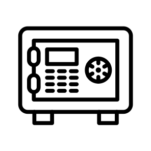 Safety Box,safe Box,safe,safebox,hotel icon