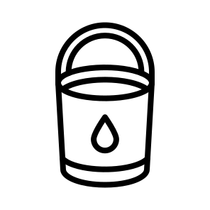 Bucket,container,construction And Tools,water,gardening icon
